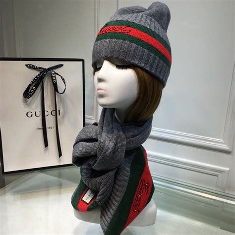 generic gucci beanie and scarf|authentic gucci scarf patterns.